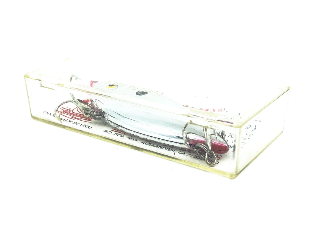 Bill Lewis Classics Rat-L-Trap #25 Chrome/Black Back Color 3/4 oz with Box Old Stock