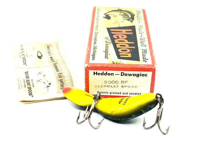 Heddon Tadpolly, BF Bullfrog Color w/Box