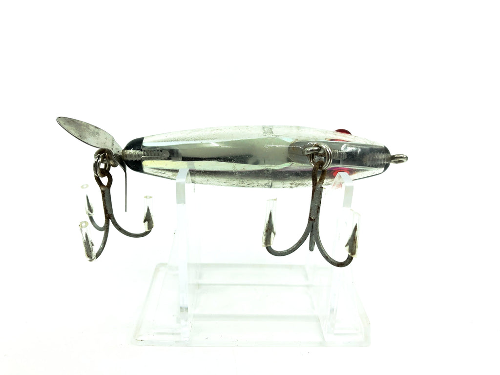 L & S Mirrolure 32M Scaled Sardine, Black/Silver Holographic Scale Col