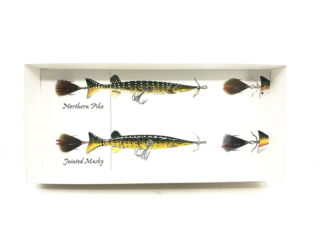Macatawa Bait Co. Musky Frog Green/Gold/Black Scale Color w/Box