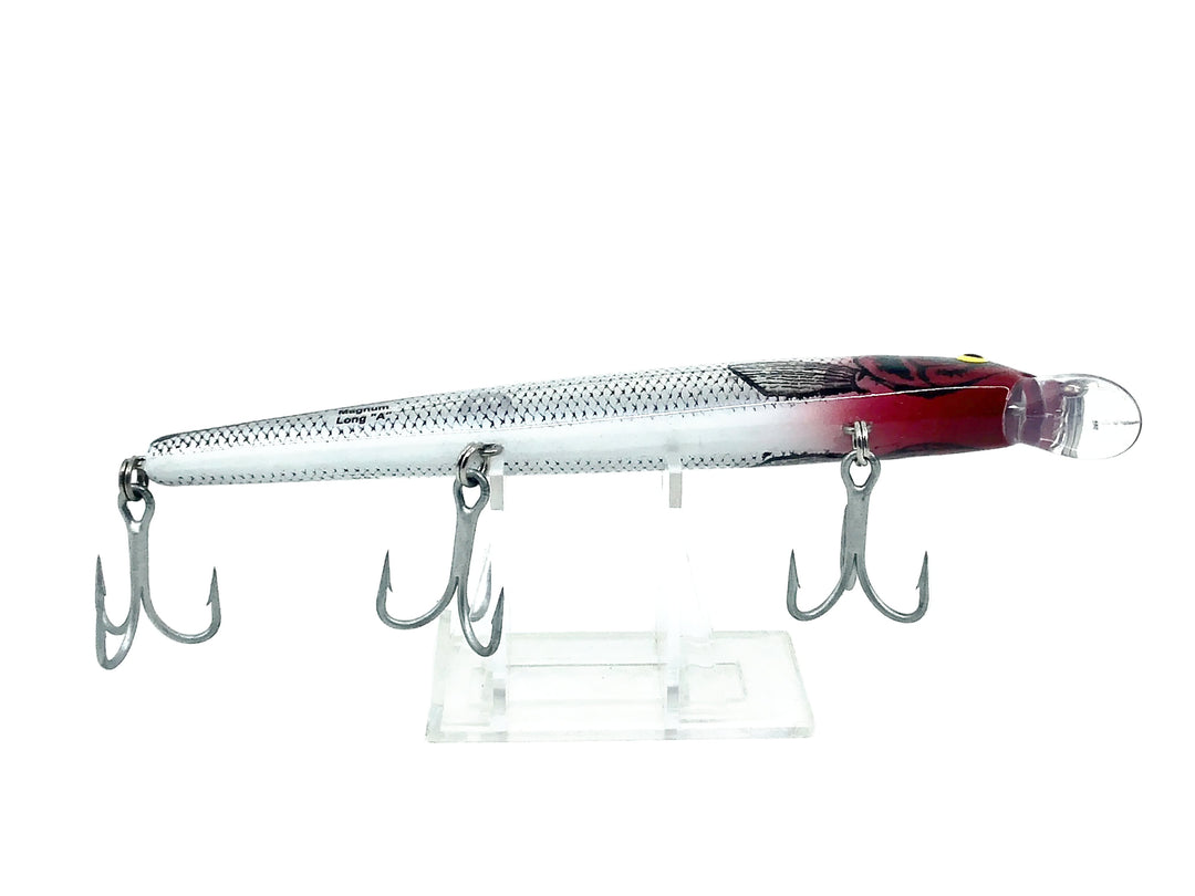 Bomber Magnum Long a 16A, XSI04 Silver Flash/White Back/Red Head Color
