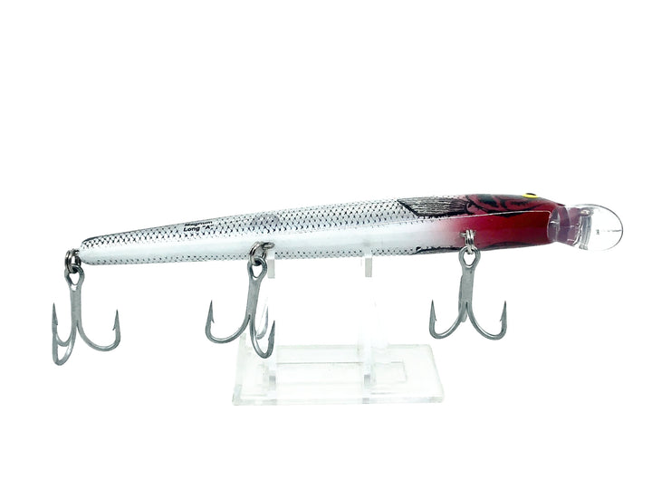 Bomber Magnum Long a 16A, XSI04 Silver Flash/White Back/Red Head Color