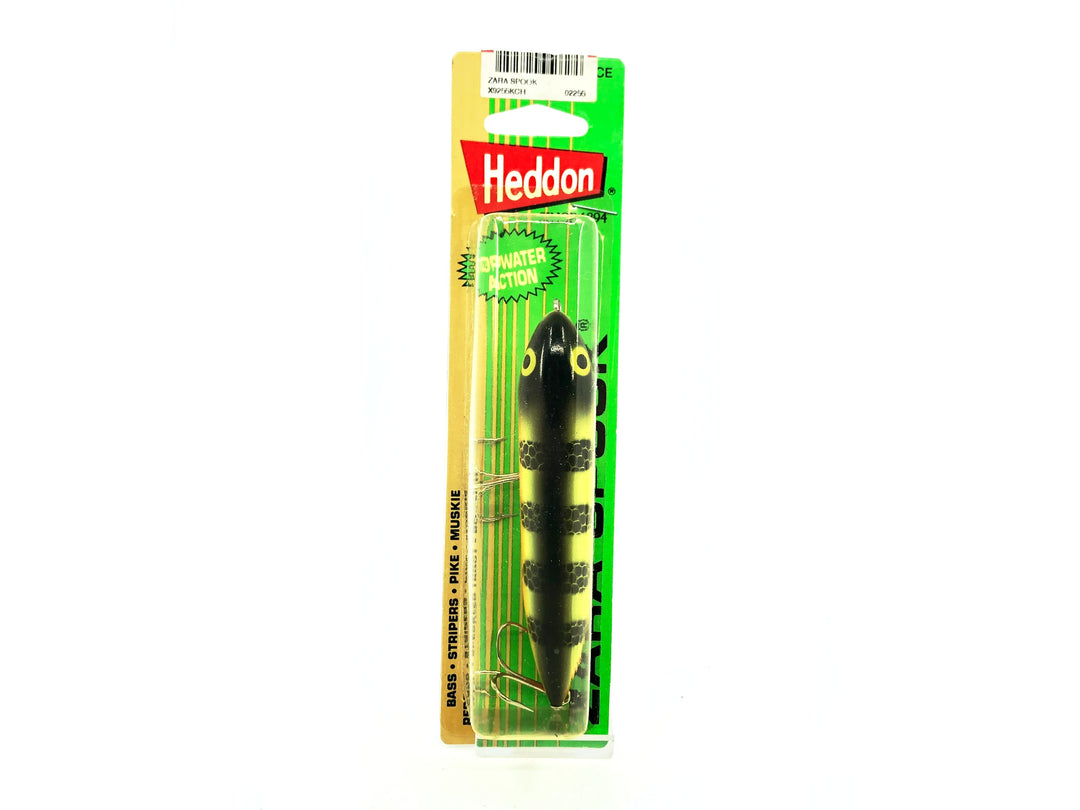 Heddon Zara Spook, KCH Yellow/Red Muskie Color on Card