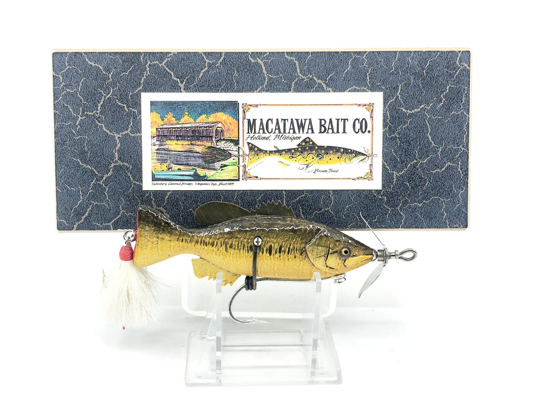 Macatawa Bait Co. Large Mouth Bass Lure w/Box- 1 of 3