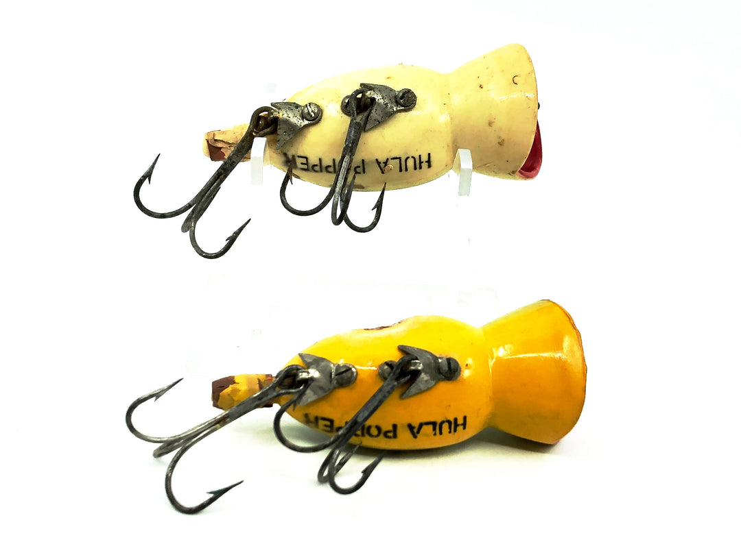 Arbogast Hula Popper Combo, Early Bug Eyed Model