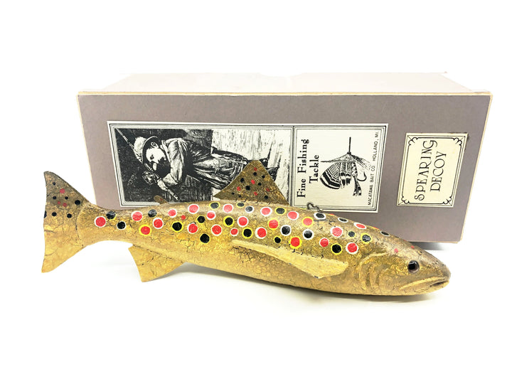 Macatawa Bait Co. Early Brown Trout Decoy w/Box