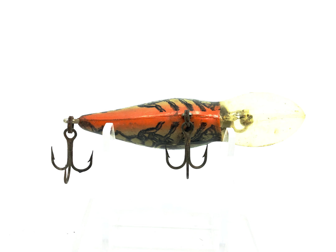 Bomber Model A 6A, XC2 Dark Green Crawfish Orange/Belly Color Screwtail