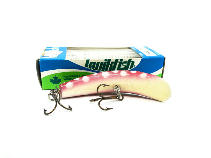 Pre Luhr-Jensen Kwikfish K10, ST Strawberry Color New in Box Old Stock