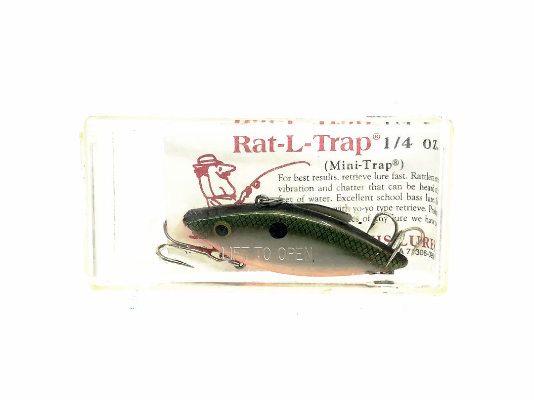 Bill Lewis Mini Trap, #39 Gold Tennessee Shad Color