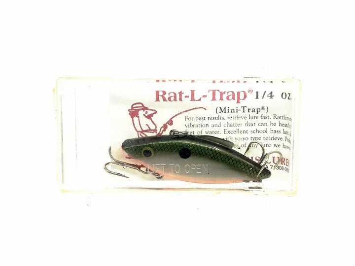 Bill Lewis Mini Trap, #39 Gold Tennessee Shad Color
