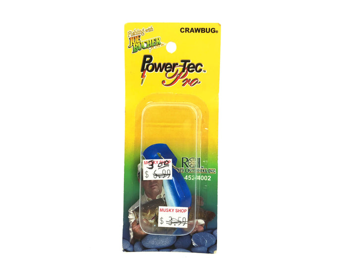 Joe Bucher Power Tech Crawbug, Blue/White/Smelt Color