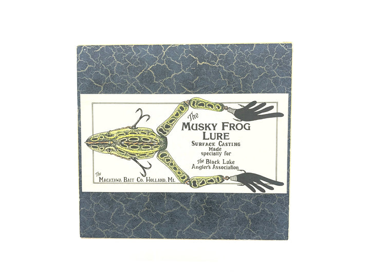 Macatawa Bait Co. Musky Frog, Mini Frog Combo Set w/Box 1st Bass Size!!!