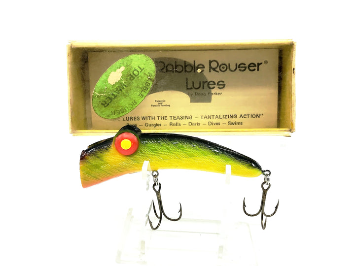 Rabble Rouser Top Water Chartreuse/Black Back Color with Box - Larger Size