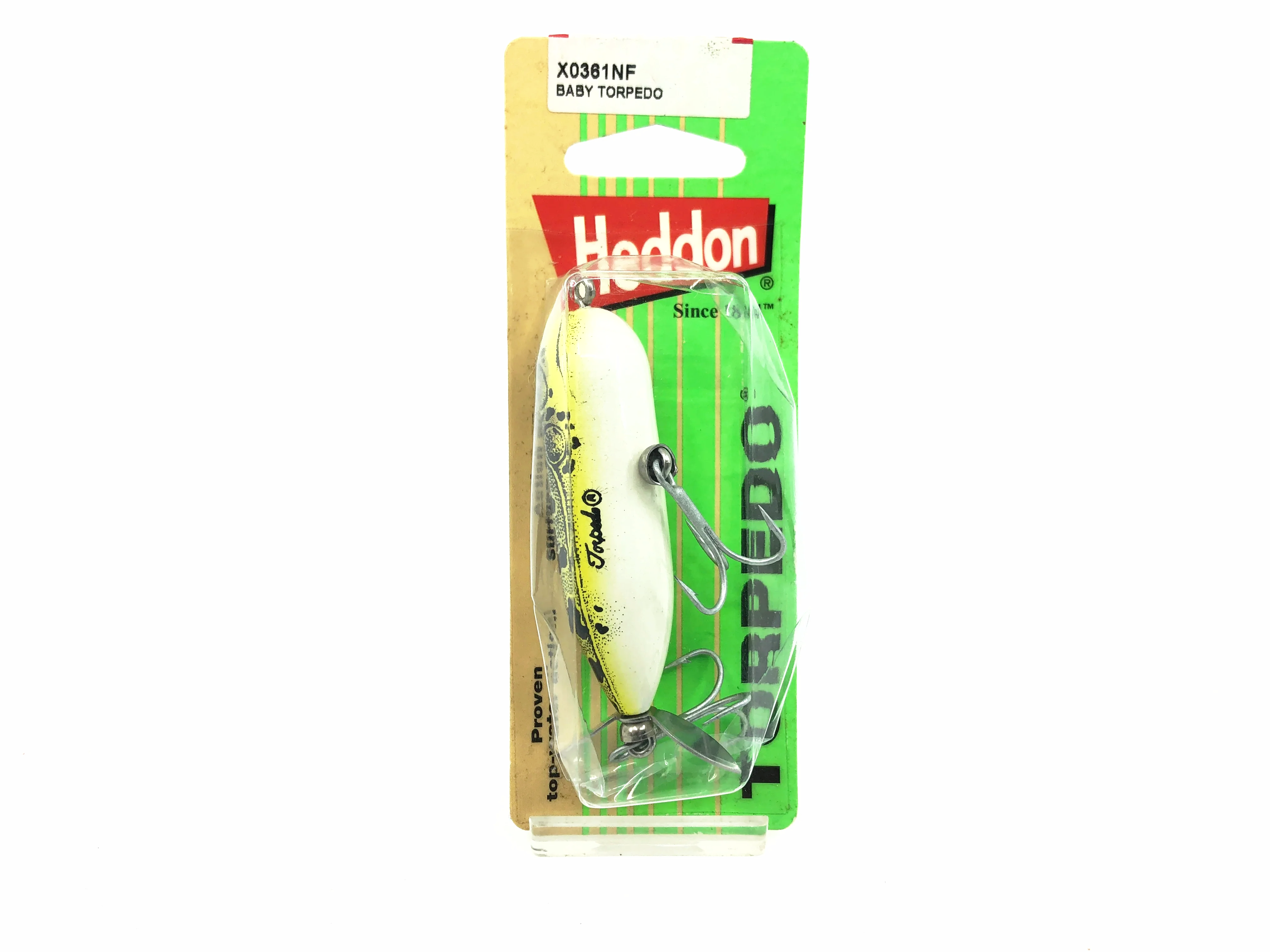 Heddon Baby Torpedo, NF Natural Frog Color New on Card – My Bait Shop, LLC