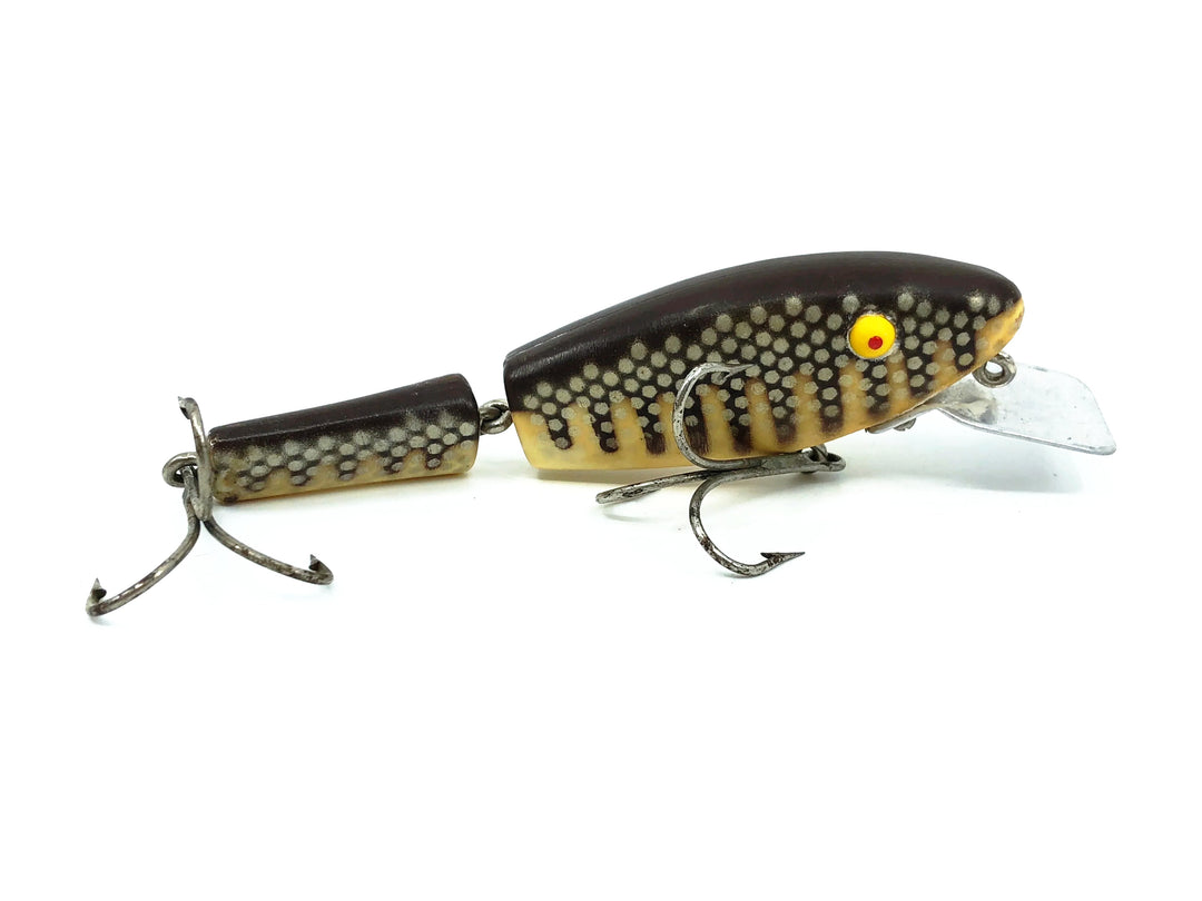 L & S Muskie-Master Opaque Eyes, White Belly-Black Back/Speckles and Ribs Color