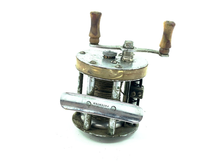 Vintage Shakespeare Triumph 1958 Model Levelwind Reel w/Box & Paperwork