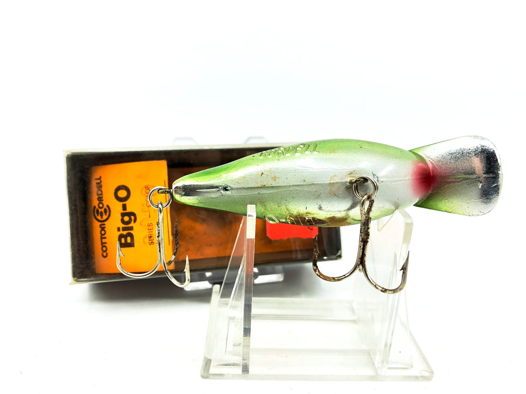 Cotton Cordell 8000 Big-O, #23 Green Perch Color with Box