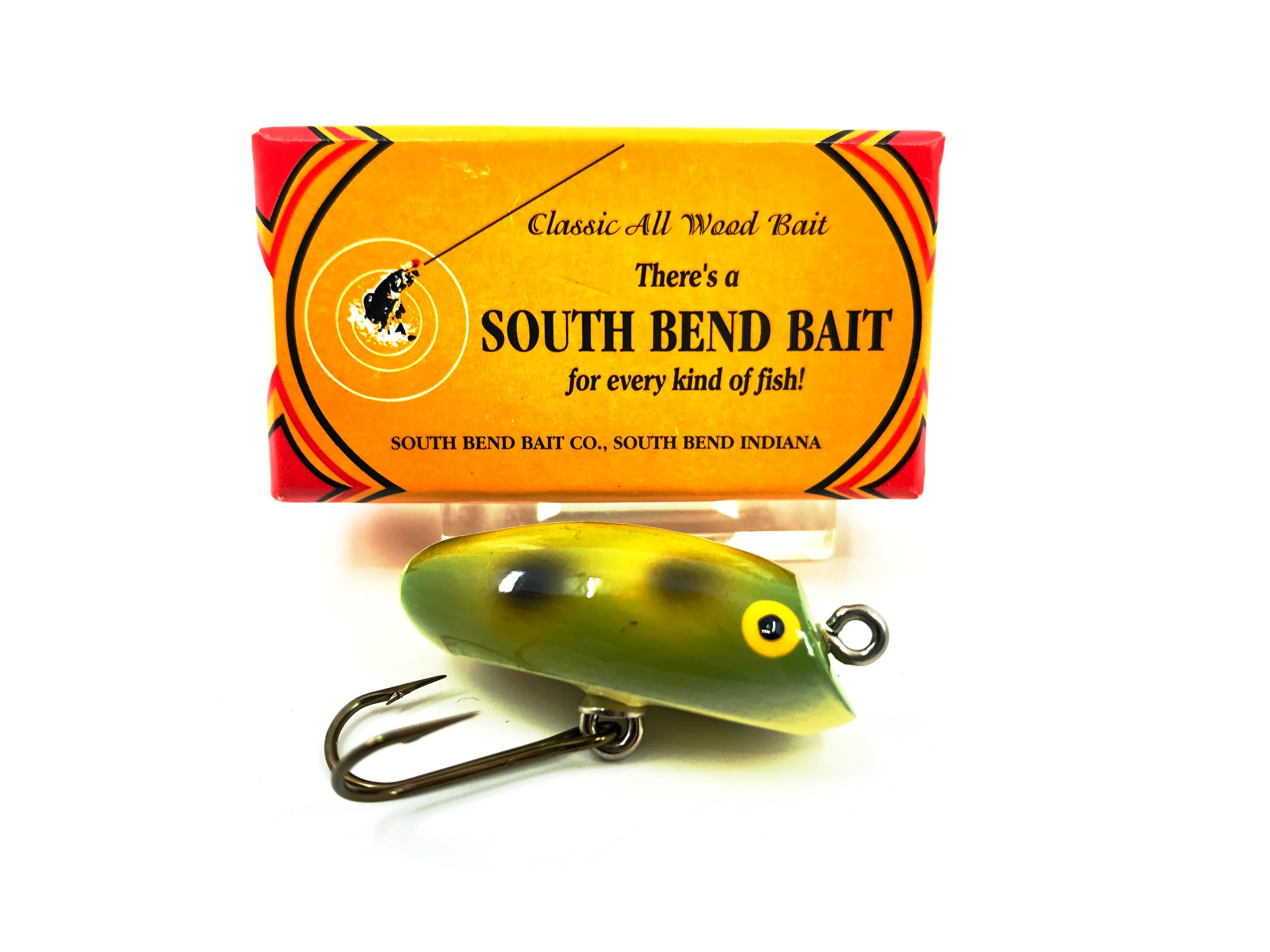 Reproduction - SOUTH BEND BAIT (SURF-ORENO) blanc os par Ez's Lures