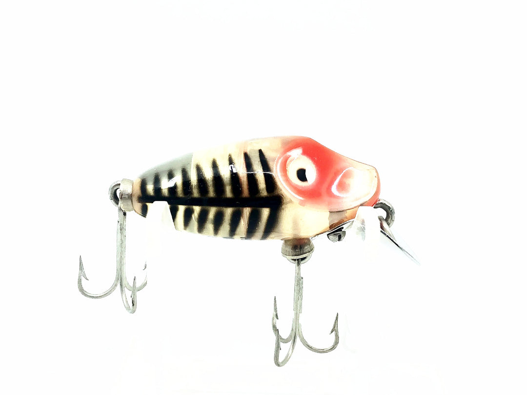 Heddon Midgit Digit River Runt Spook 9020, XRS Silver Shore Minnow Color