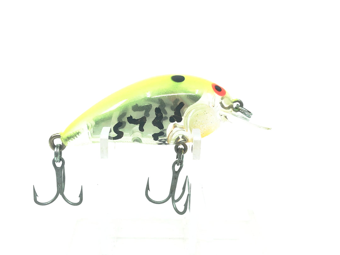 Bomber Model A 2A Screwtail, Chartreuse/Silver Insert Color