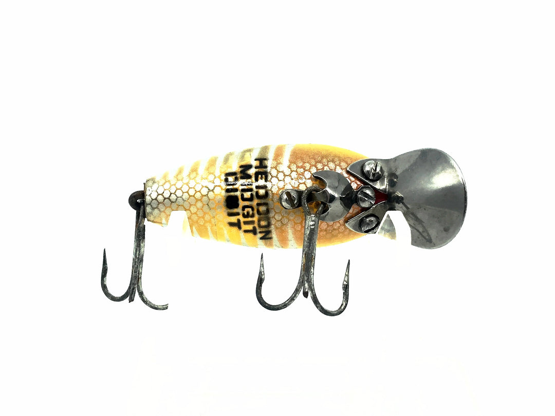 Heddon Midgit Digit River Runt Spook 9020, XRY Yellow Shore Minnow Color