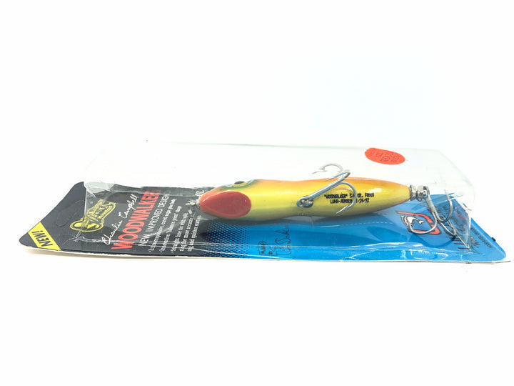 Luhr-Jensen Ozark Woodwalker, Sunshine Perch Color on Card