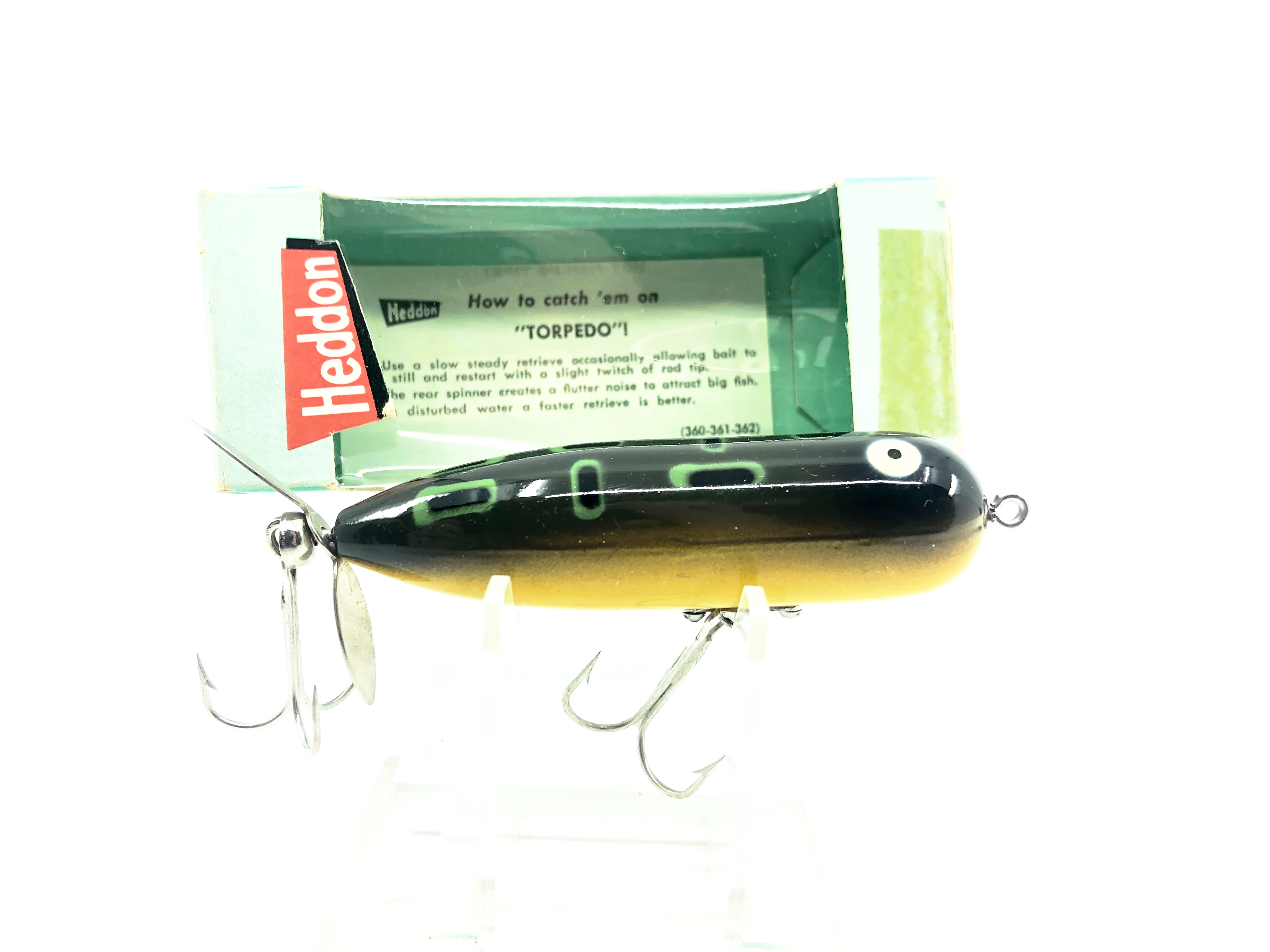 Heddon Magnum Torpedo 362, BF Bullfrog Color New in Box – My Bait