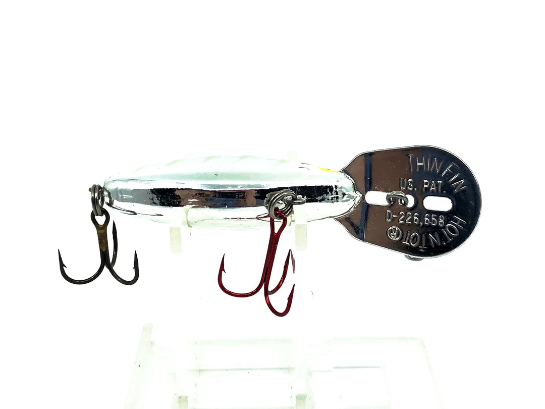 Storm Thin Fin Hot 'N Tot, H Series, Met Silver/Chartreuse Herring Bone Color