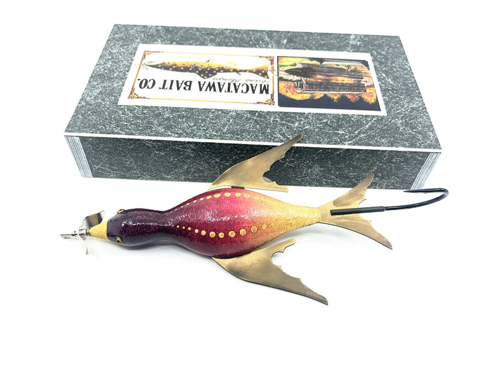 Macatawa Bait Co. Duck Lure, Red/White Duck Color w/Box