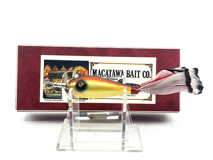 Macatawa Bait Co. Walton Feather Tail Lure w/Box White Scale Color