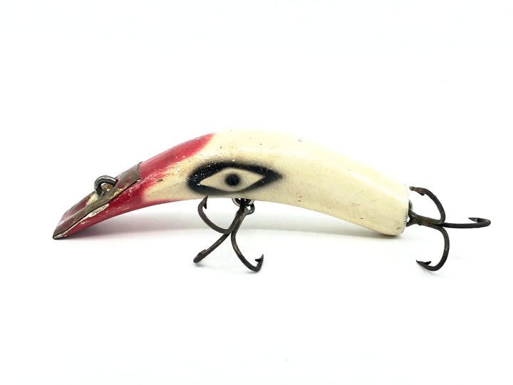 Kautzky Wooden Lazy Ike 3, Red White Color