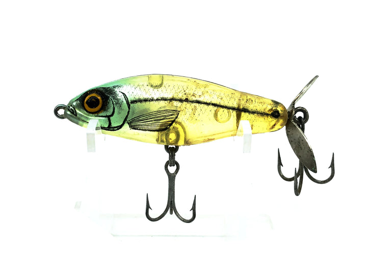 Bomber RRIIP Shad (Rip Shad), 36T XCL Clear Blue Nose Color
