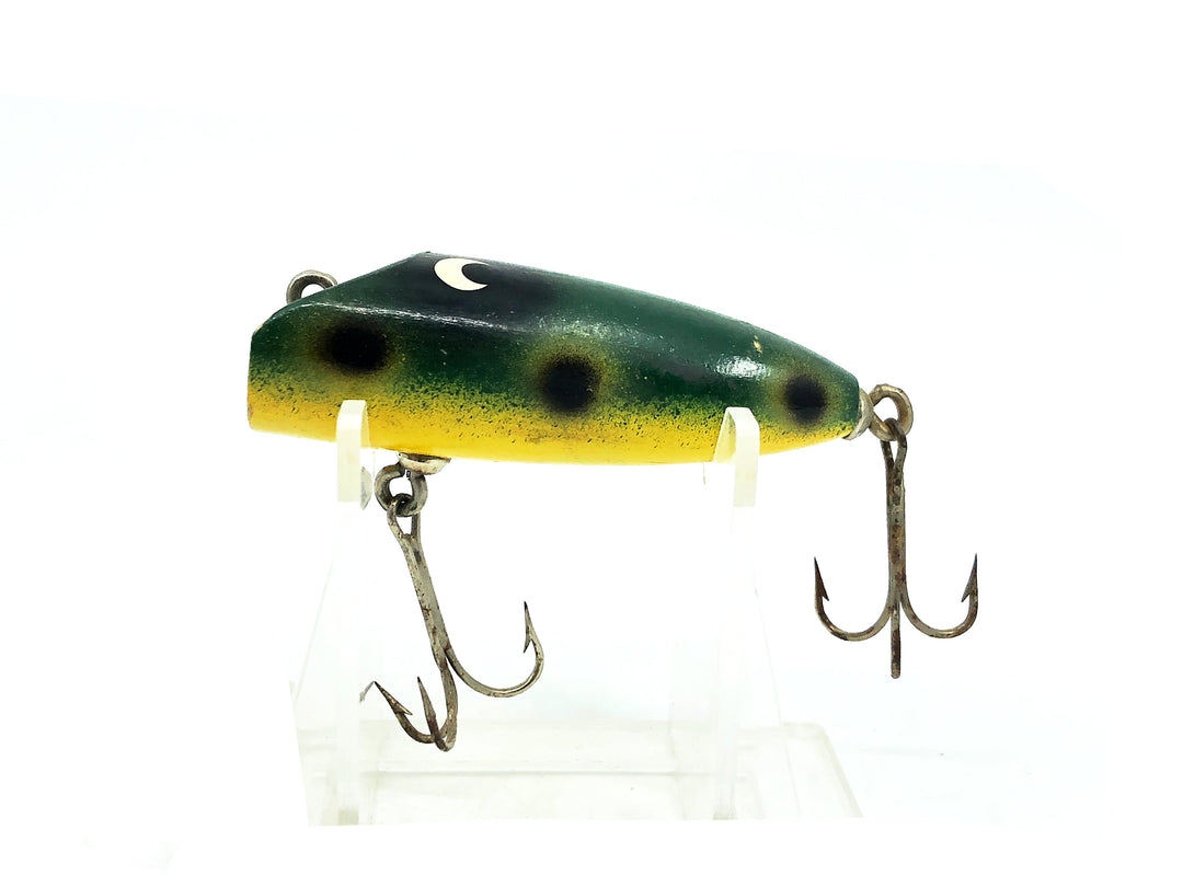 Eppinger Dardevle Osprey Bass Plug, #5401 Frog/Yellow Belly Color