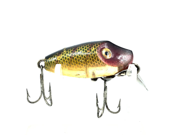 Heddon Midgit Digit River Runt Spook 9020, L Perch Color