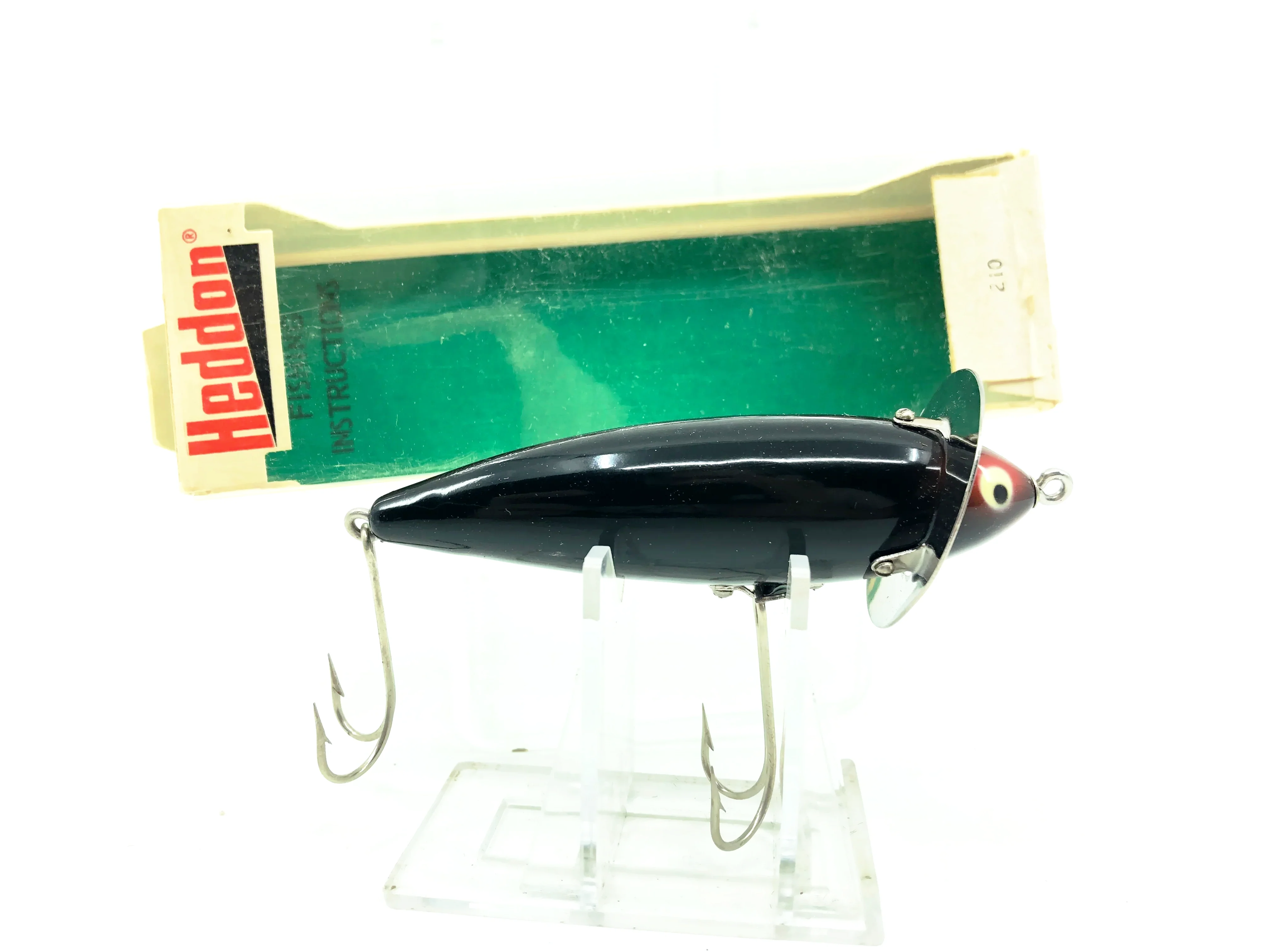 Heddon 210 Surface, B Black Color with Box – My Bait Shop, LLC