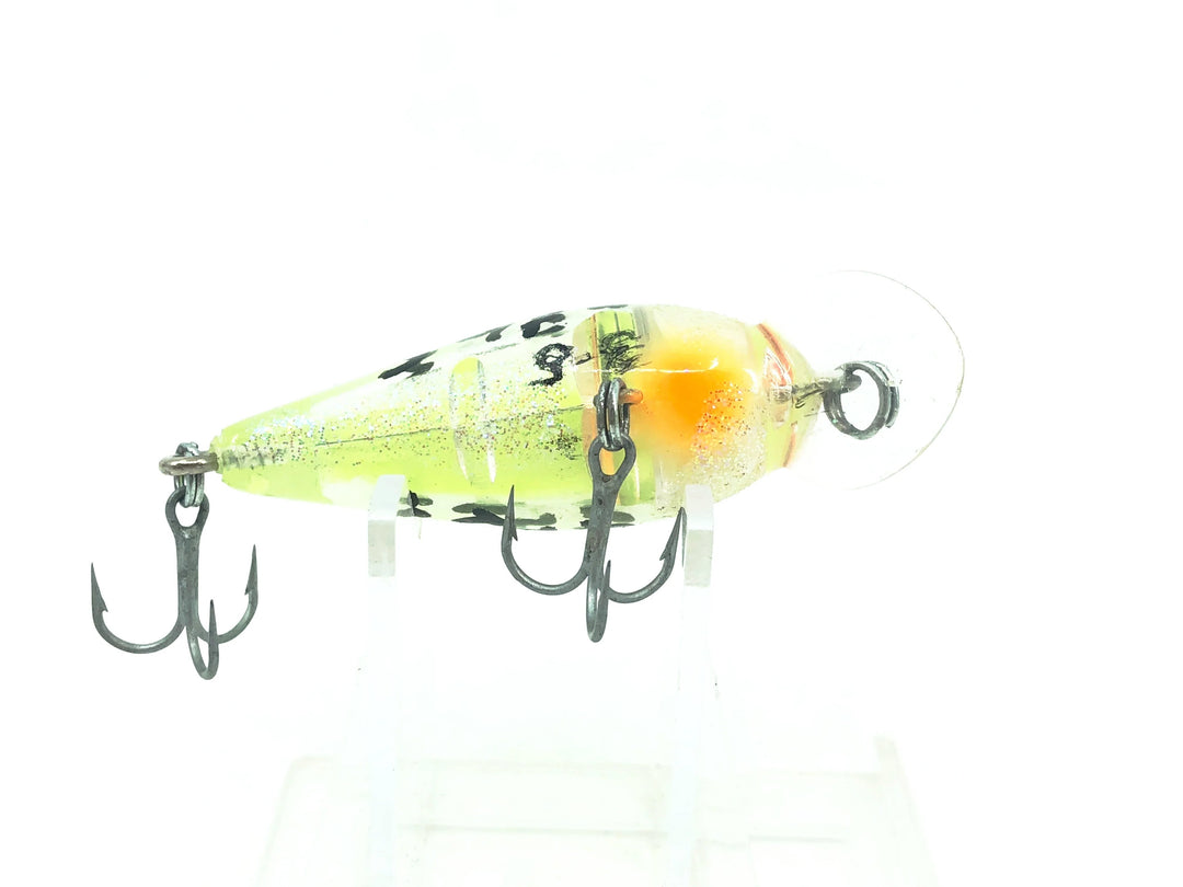 Bomber Model A 2A Screwtail, Chartreuse/Silver Insert Color
