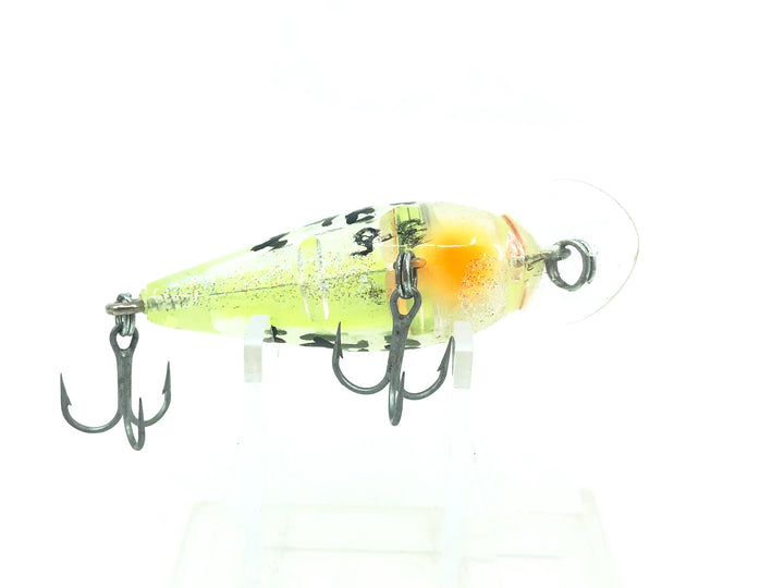 Bomber Model A 2A Screwtail, Chartreuse/Silver Insert Color