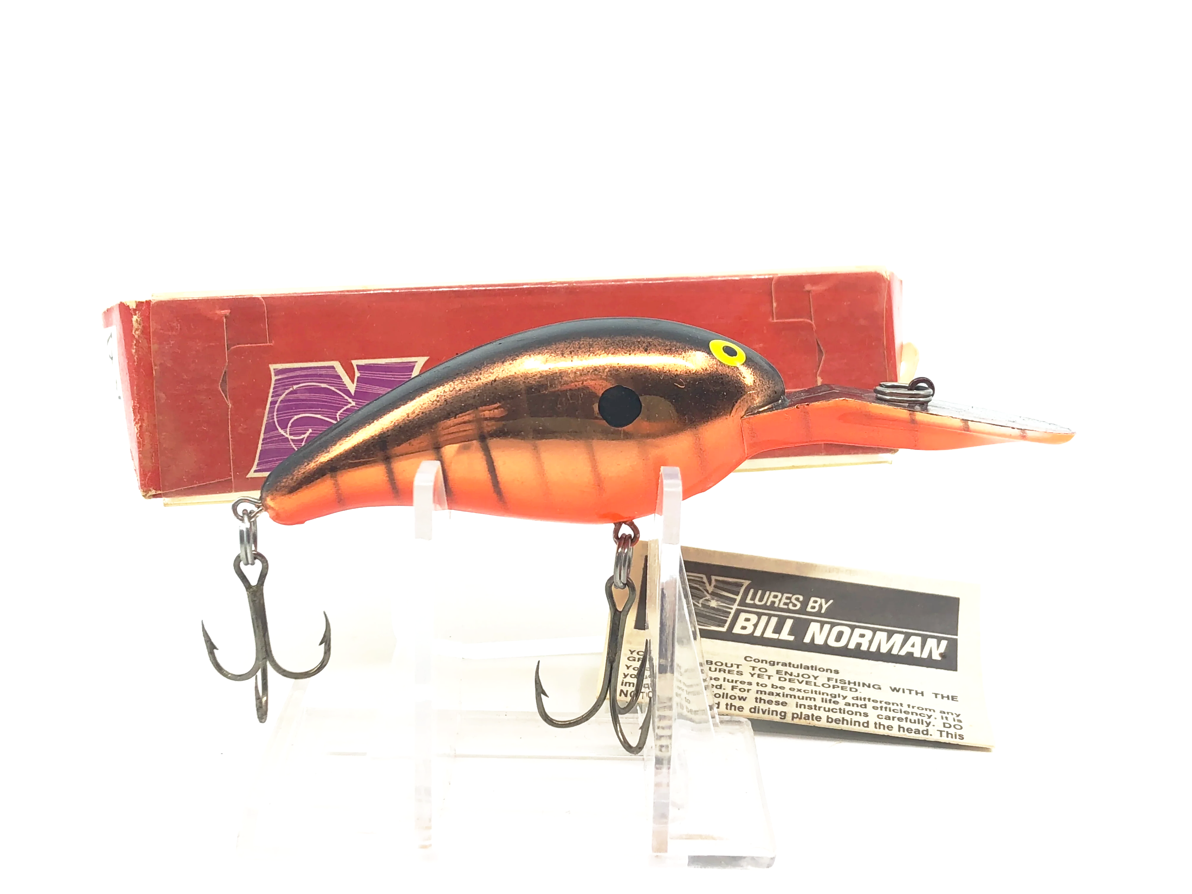bill norman fishing lures Bill Norman Deep Little N 1900 DRP, Color #14 TSOB Copper Tiger Stripe – My Bait Shop, LLC