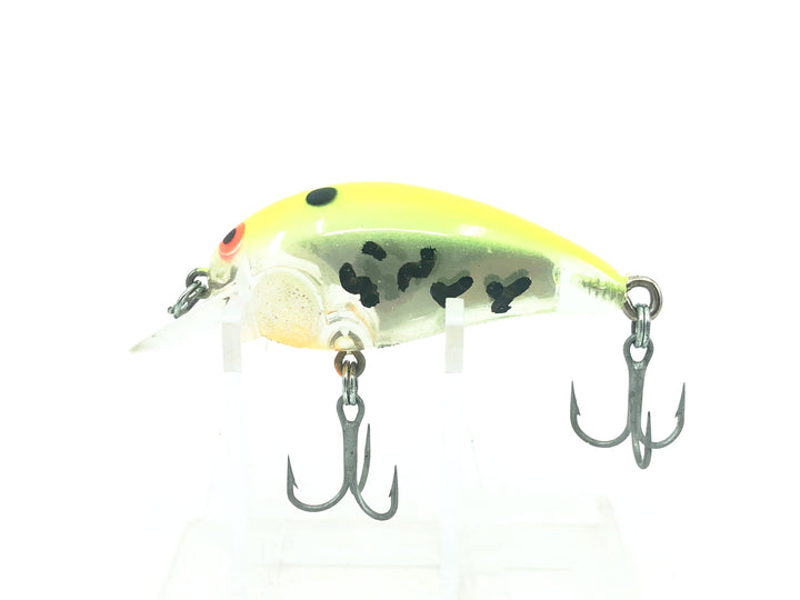 Bomber Model A 2A Screwtail, Chartreuse/Silver Insert Color