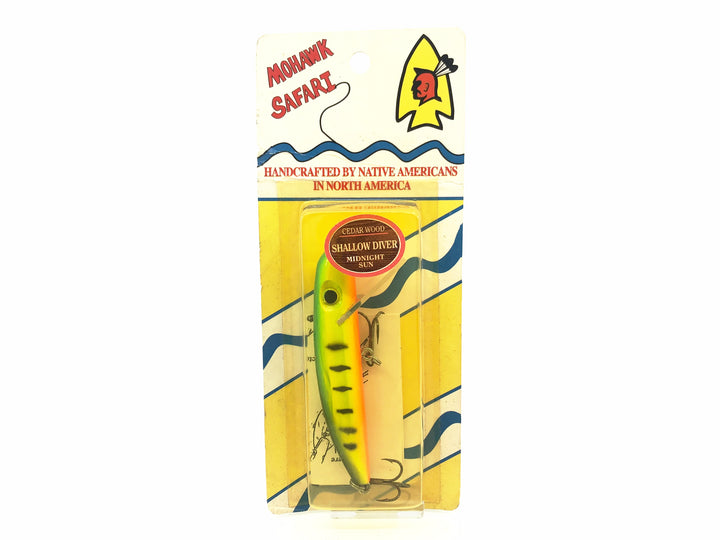 Mohawk Safari Shallow Diver Midnight Sun, Fire Tiger Color on Card