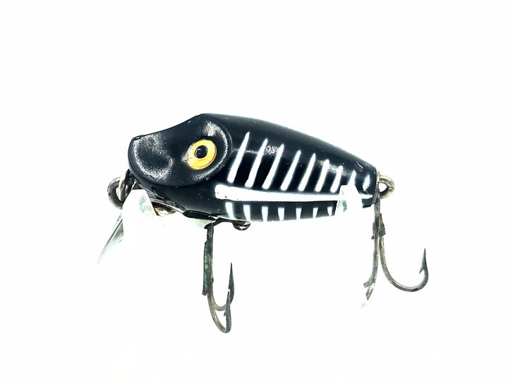 Heddon Midgit Digit River Runt Spook 9020, XBW Black Shore Minnow Color
