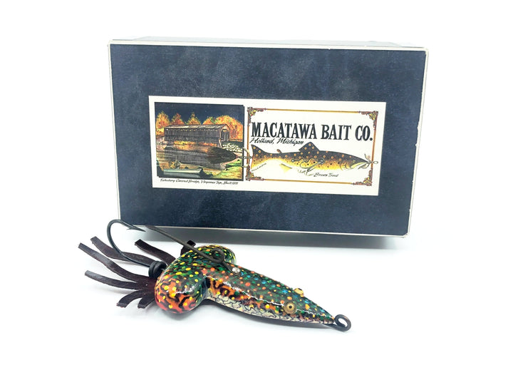 Macatawa Bait Co. Bass Frog, Christmas Bass Frog Special w/Box - Signed
