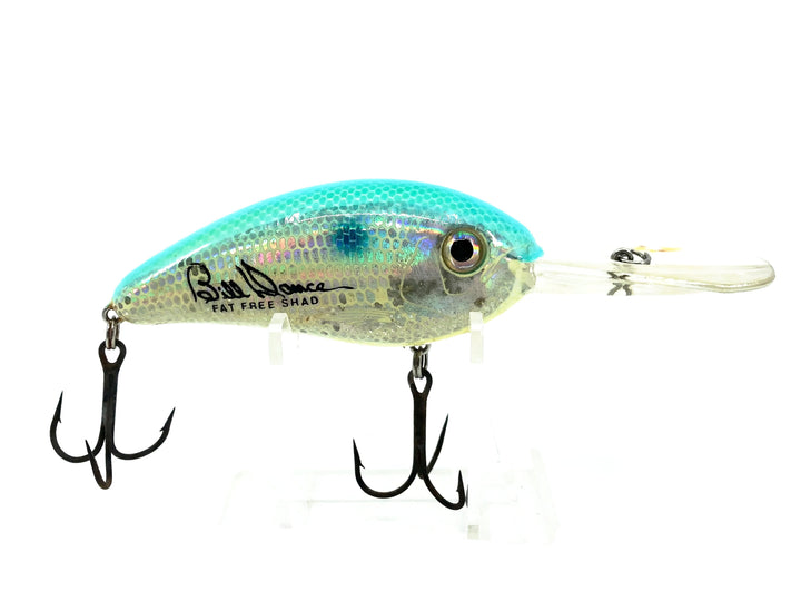 Excalibur Bill Dance Fat Free Shad Mark Davis 95 Classic Champ, Aqua Shad Color