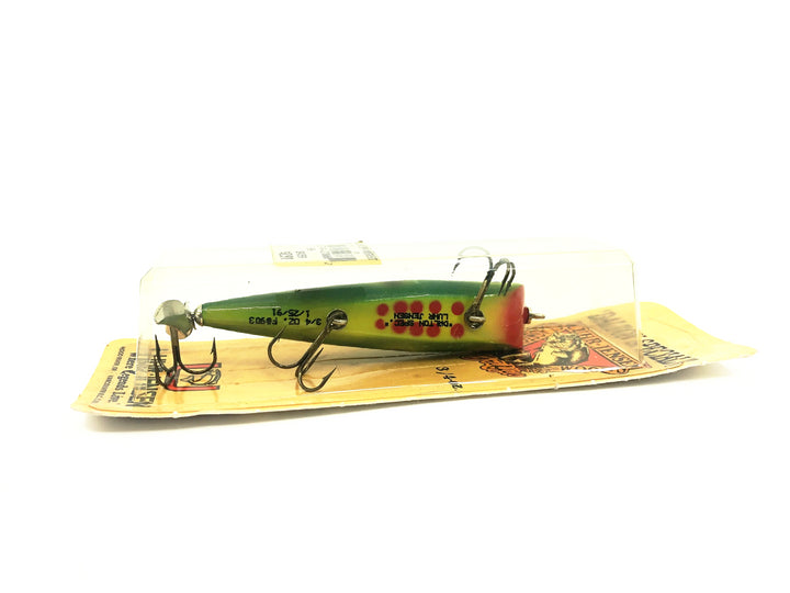Luhr-Jensen Dalton Special, Frog Color with Card