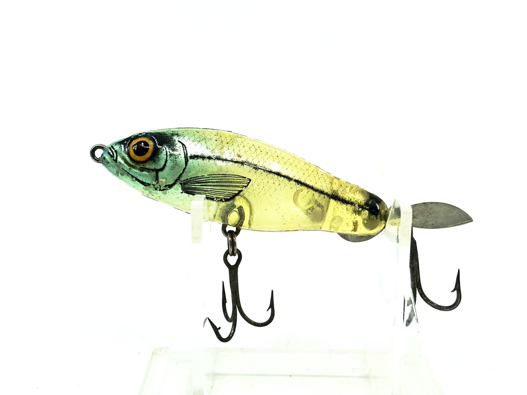 Bomber RRIIP Shad (Rip Shad), 36T XCL Clear Blue Nose Color