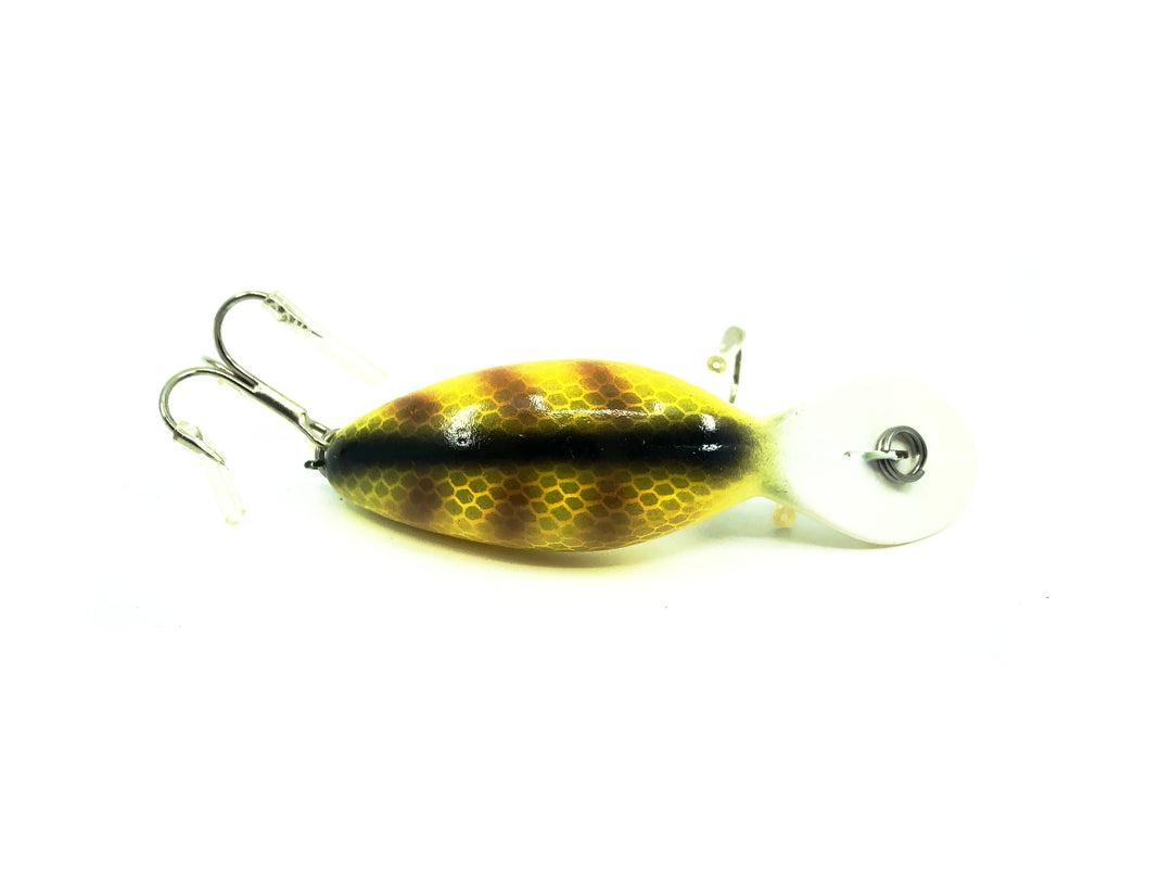 Heddon Tadpolly, L Perch White Belly Variant