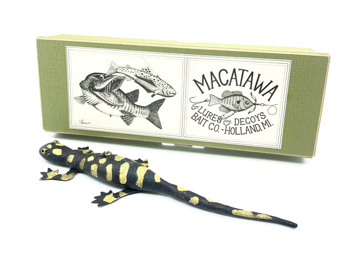 Macatawa Bait Co. Tiger Salamander Decoy w/Box