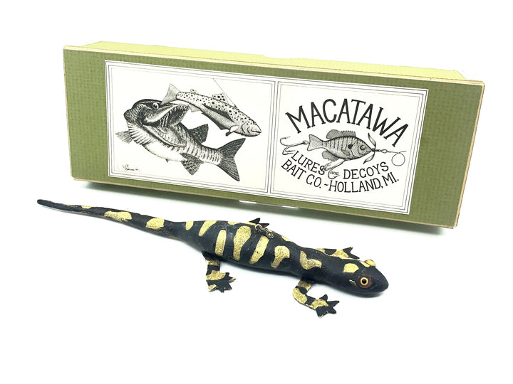 Macatawa Bait Co. Tiger Salamander Decoy w/Box