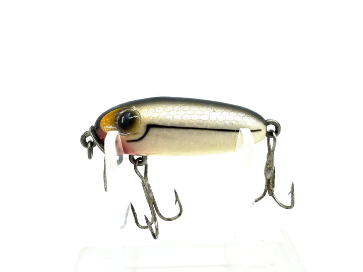 Wright & McGill Eagle Claw Baby Bug-A-Boo Lure, Black Silver Color