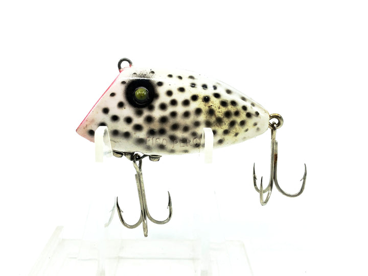 PICO Perch, White/Black Dots Color